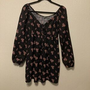 Wild fable floral mini dress